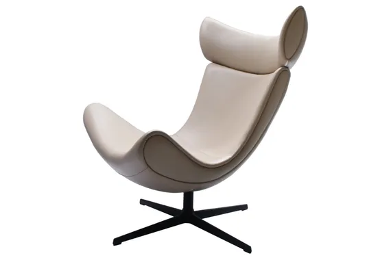 Кресло Toro, бежевая экокожа