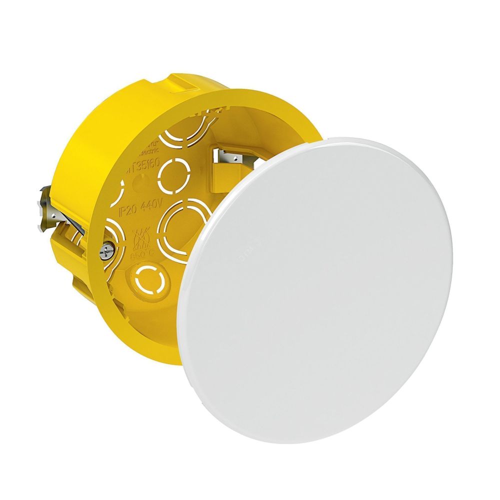 Коробка распределительная под ГКЛ 80х45мм. с крышкой