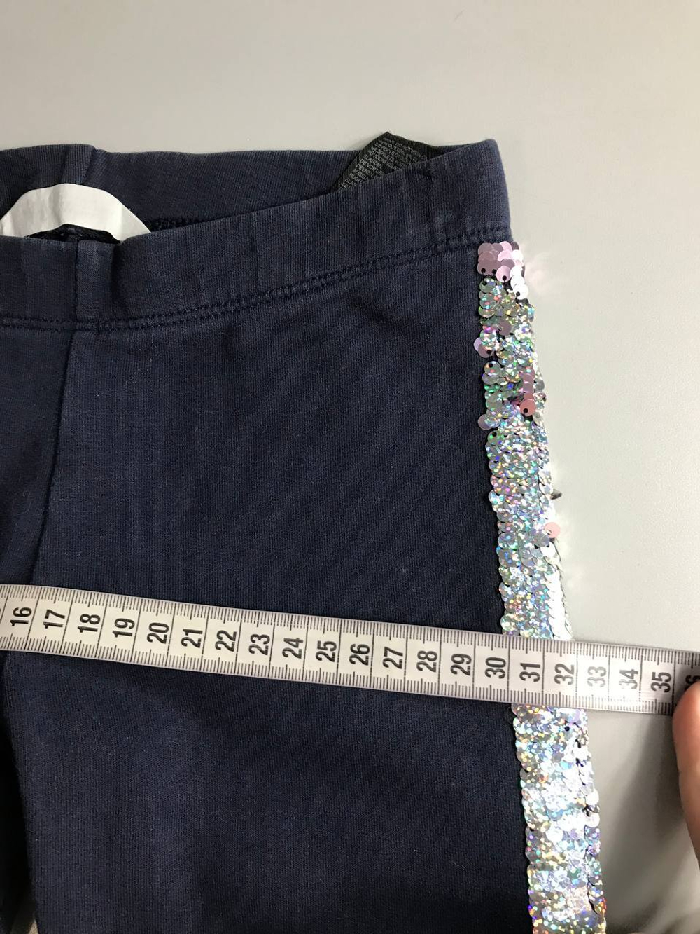 Лосины H&M с пайетками, на 6/7 лет