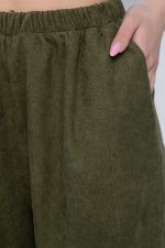 Брюки бохо широкие (хаки) Б10844 LT Collection
