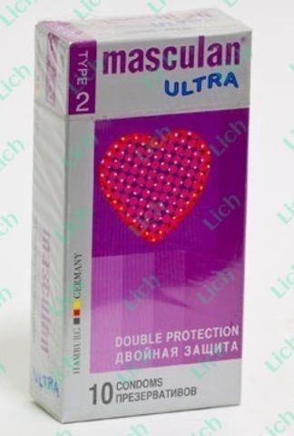 Презервативы Masculan Ultra двойная защита