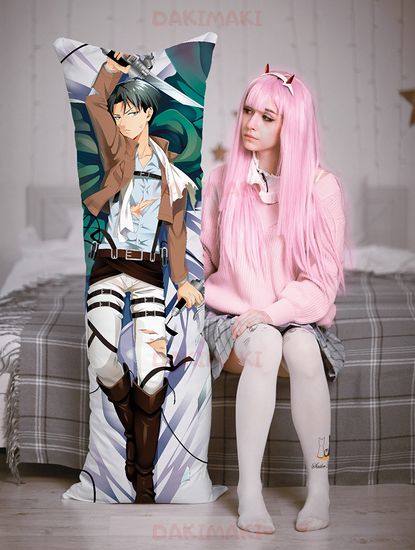 Дакимакура Леви Аккерман арт. 0710