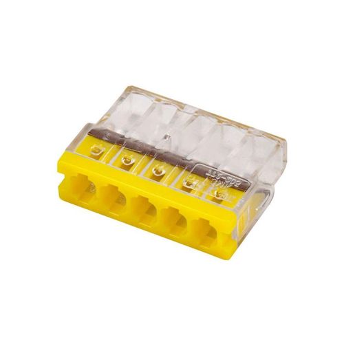 Клемма строительно-монтажная EKF 772-205 5-ти проводная 0,5-2,5 мм² 4 шт