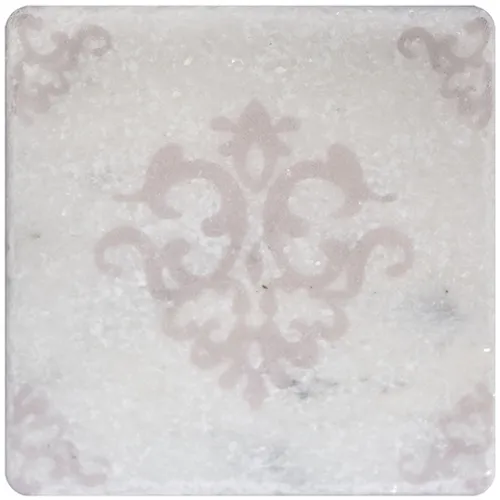 Декор WHITE MARBLE MOTIF №3 (Белый) 10X10