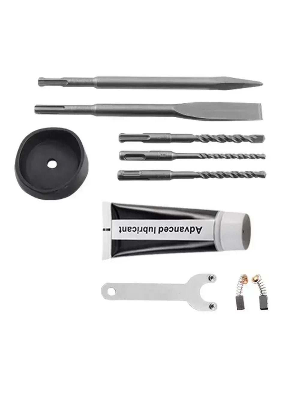 Перфоратор электрический TEENO,4.5 Дж,1600 Вт,SDS PLUS,набор буров,пластиковый кейс