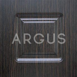 Входная сейф-дверь с зеркалом Аргус Люкс Про 3К Вояж венге/ Черный шелк