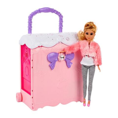 Кукла тип Модель с акессуарами, коробка JJ8710-1B