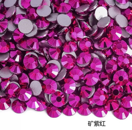 Стразы клеевые, Mine fuchsia, P137, SS20, 1440, (F2)
