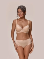 Бюстгальтер балконет push-up EVI бежевый
