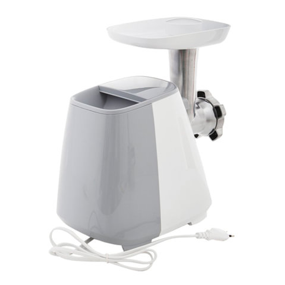 Мясорубка PHILIPS HR2709/20, 1600 Вт, производительность 1,7 кг/мин., пластик, белый/серый