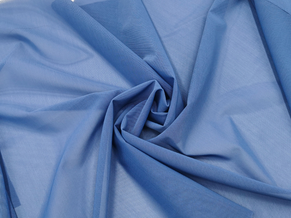 Эластичная сетка, (плотность 134г/м2) Прибалтика, "Премиум-класс" Lauma, (арт: ES/296-141), вечерние сумерки 55*100 см.