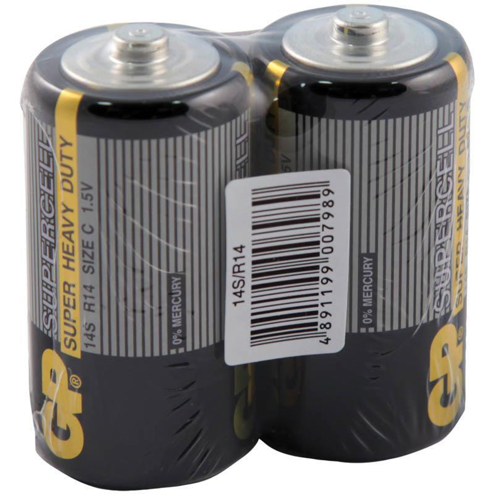 Батарейка R14 GP Supercell Super Heavy Duty (1шт.)
