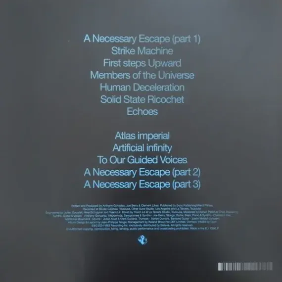 M83 - A Necessary Escape (OST Dakar Chronicles) - LP