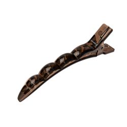 Зажимы для волос Harizma, пластиковые, черные, 10см (h10897-06)