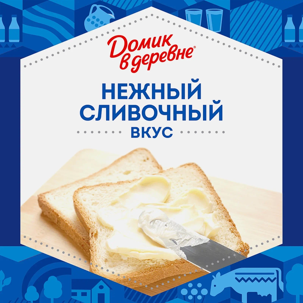 Масло сливочное Домик в деревне Крестьянское 72.5% 180г