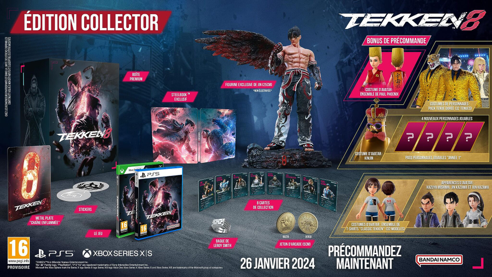 Игра Tekken 8 Collectors Edition (Русская версия) для PlayStation 5