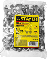 STAYER DIN 741 10 мм, зажим троса, 25 шт (30535-10)