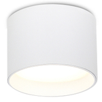 Светильник накладной,  GX53,  D85xH60мм,  IP20,  белый,  без лампы