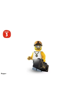 LEGO Collectable Minifigures 8803 Серия 3 Рэпер