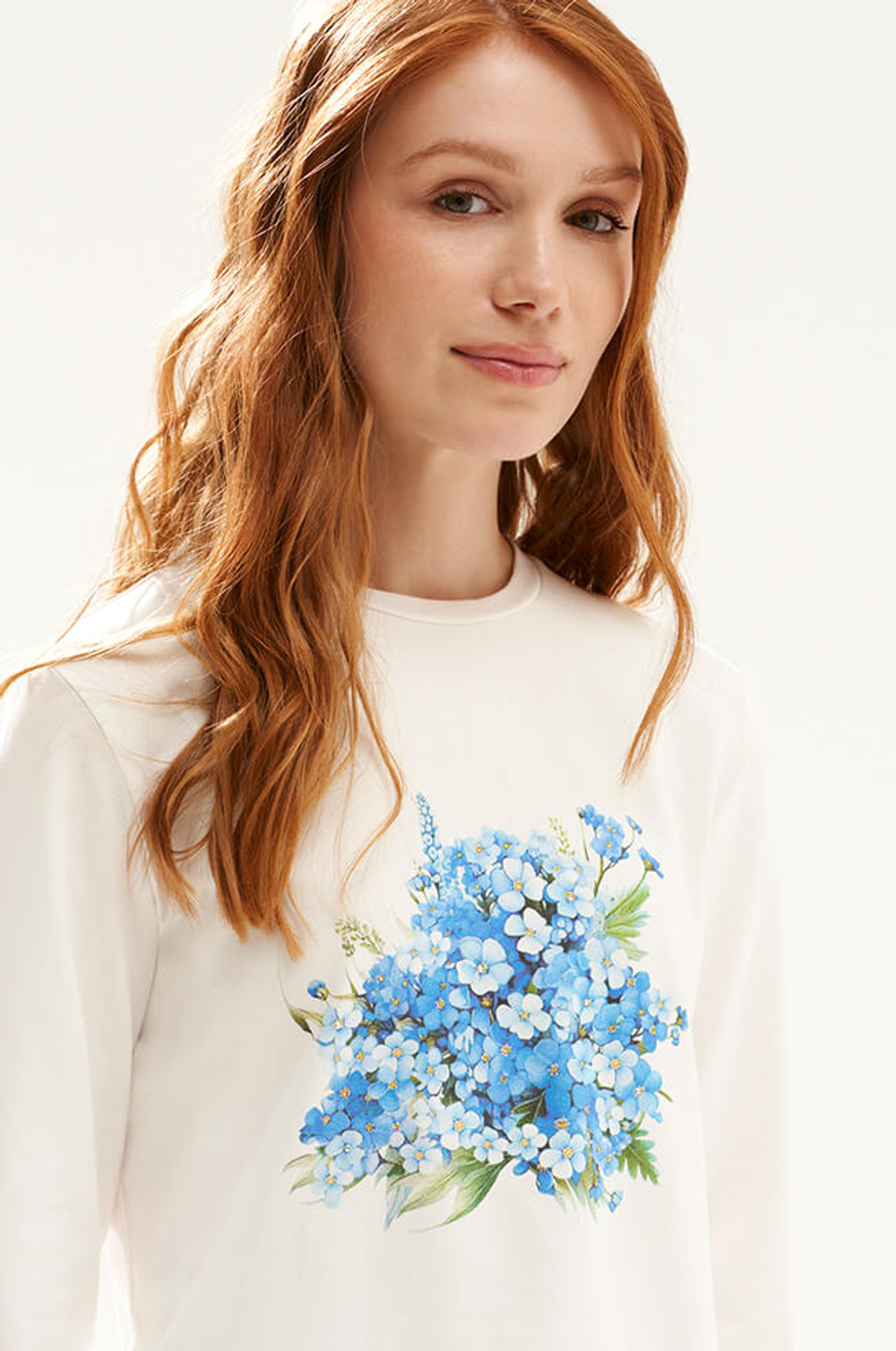 23625 Лонгслив женский (молочный)