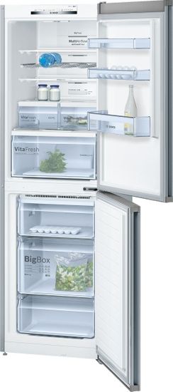 Холодильник Bosch KGN34VL35 серебристый