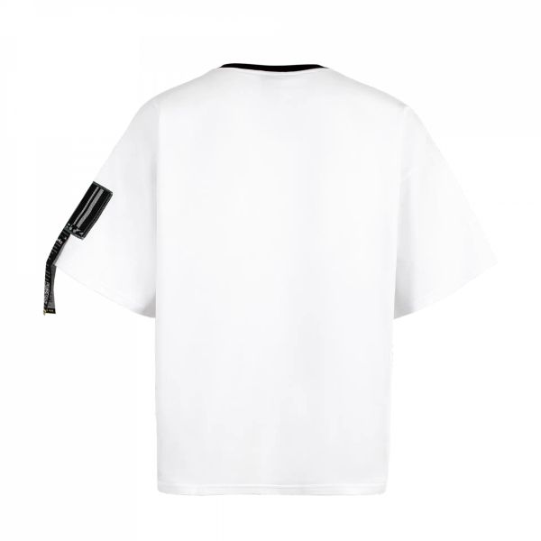 Футболка Nylon Kimono Белая - фото 2