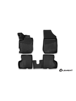 Коврики в салон для RENAULT Kaptur, 04 ELEMENT3D4141210K