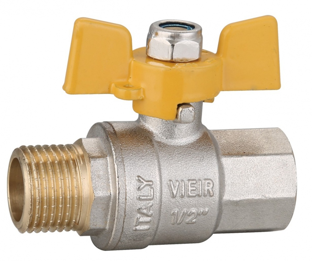 Газовый кран  3/4 Г/Ш  (бабочка)  ViEiR (80/10шт)