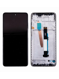 Дисплей для Xiaomi Poco X3 NFC/X3 Pro (M2102J20SG/M2007J20CG) модуль с рамкой (Full HD, 300 Кд/м², 120 Гц)