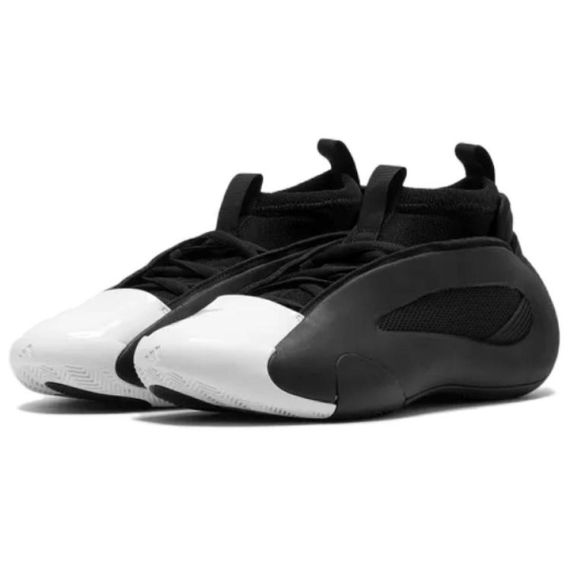 Adidas Harden Vol. 8 Баскетбольные кроссовки Низкие Топы Черно-белая панда Мужские