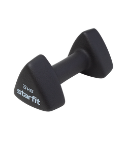 УЦЕНКА Гантель неопреновая STARFIT DB-205 3 кг, черный
