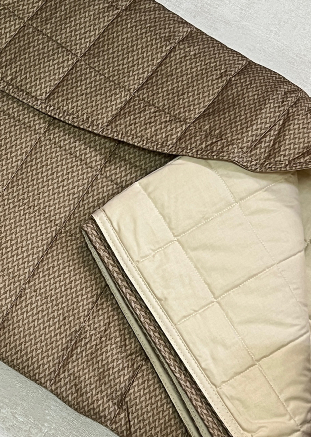 Покрывало 270х270 Svad Dondi Dorian золотисто-коричневое