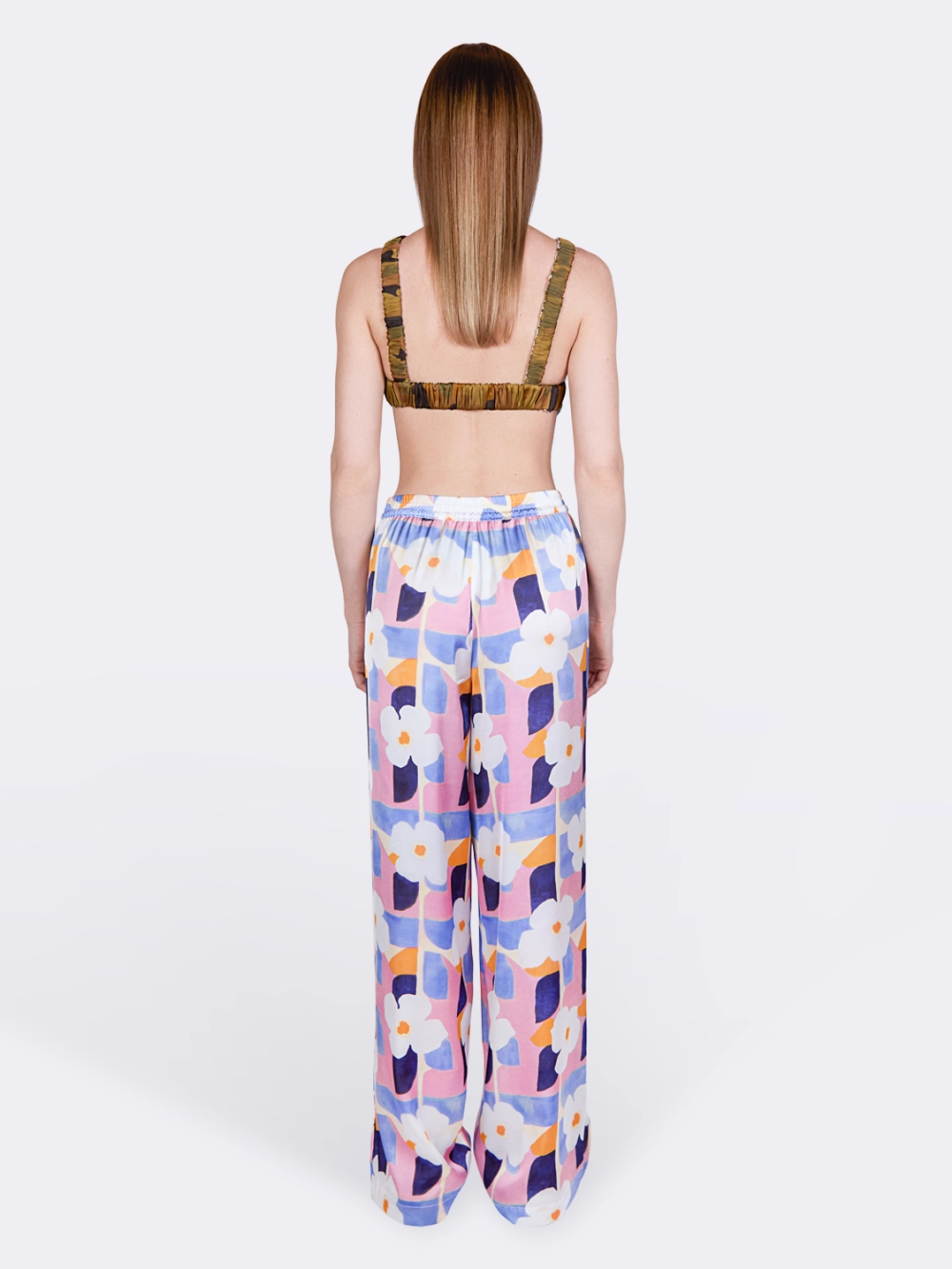 Брюки "Цветы" OLA OLA