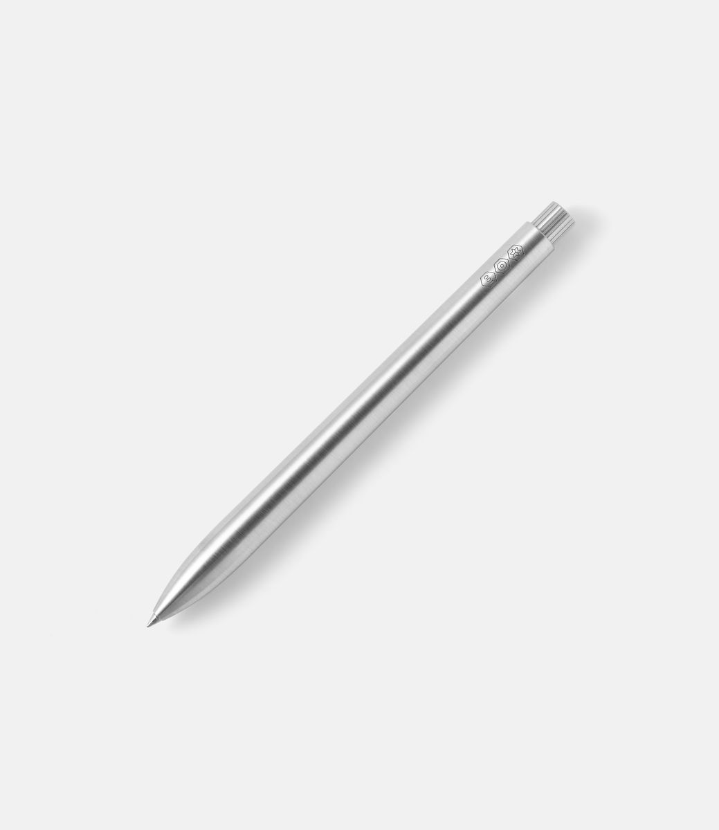 Ajoto The Pen Stainless Steel Natural Brushed — ручка-роллер из стали