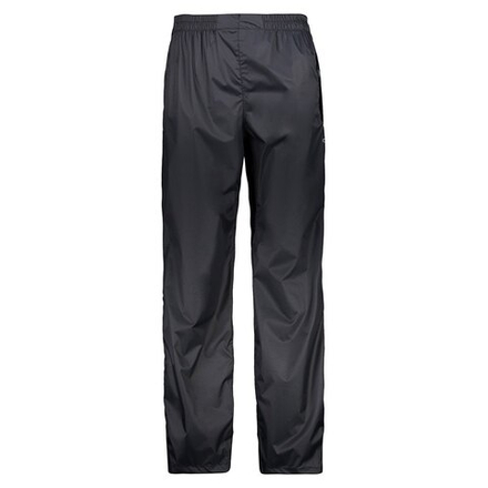 Брюки мужские CMP Men's packable rainproof trousers, артикул 39X6627, цвет Black (U901)