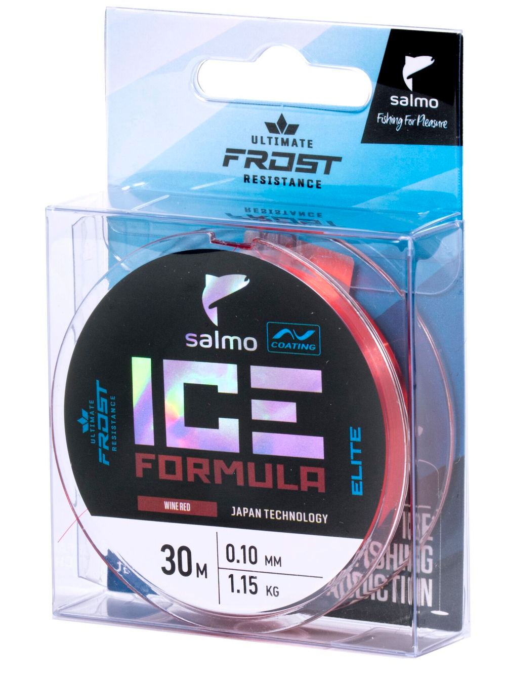 Леска монофильная зимняя Salmo Elite ICE FORMULA Wine red 030/010
