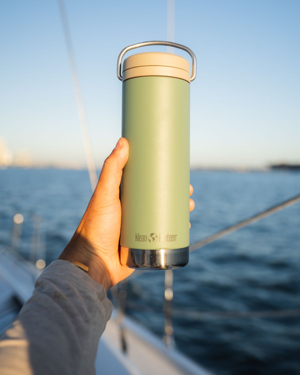 Термокружка Klean Kanteen TKWide Twist Cap 16oz (473 мл) Sea Spray