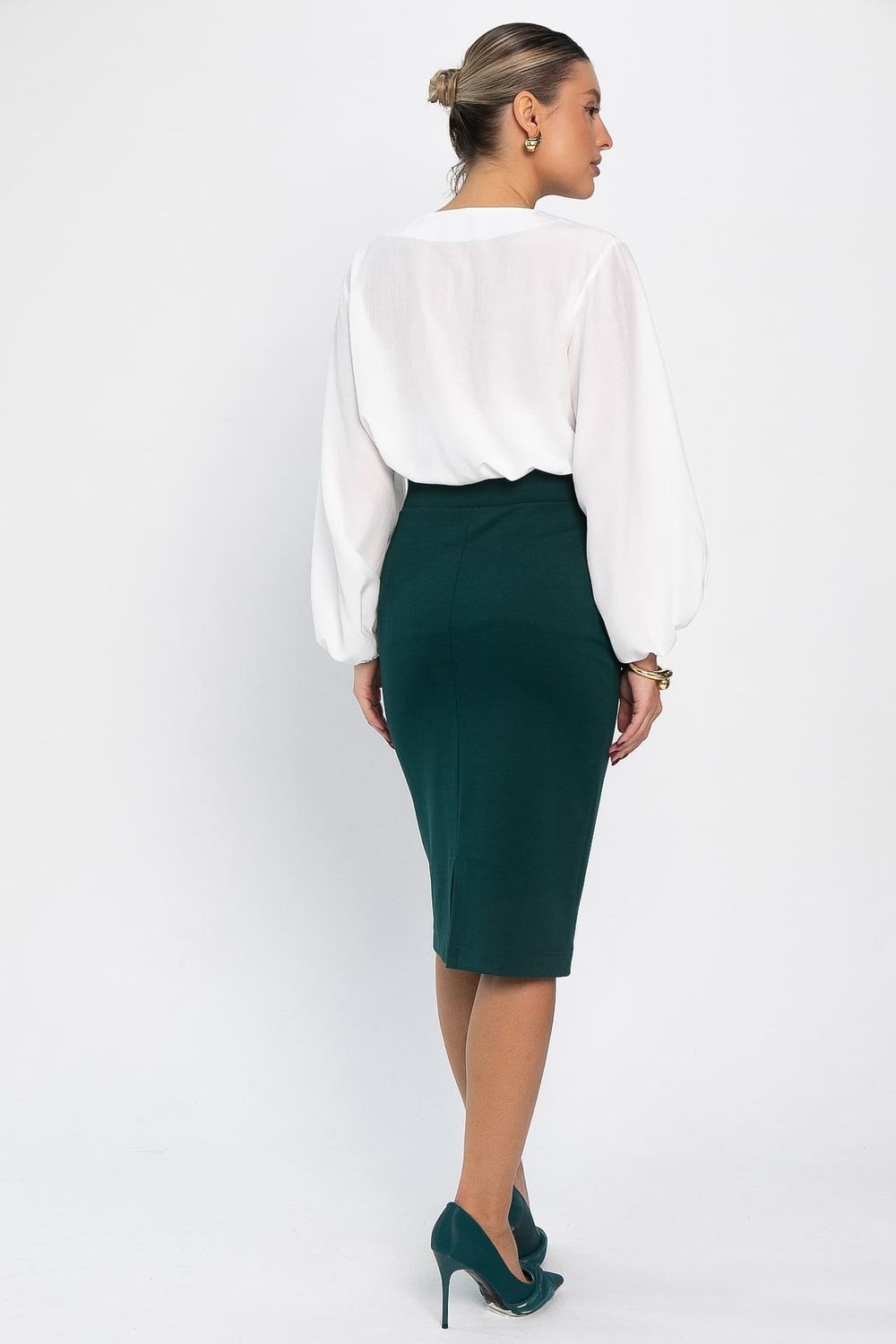 Юбка Теона (зеленая) Ю14406-6М LT Collection