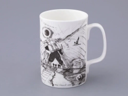 Бокал с крышкой в подарочной упаковке, форма Top. рисунок Путь на Север, арт. 81.32934.00.1