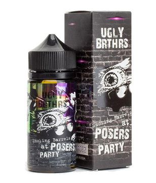 Жидкость UGLY BRTHRS (100 мл, 3 мг) Smoking Barrels at Posers Party