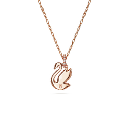 ICONIC SWAN:PEND XXS PENDANT WHI/ROS
