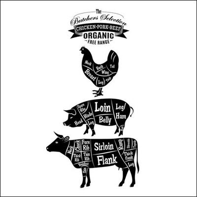 Салфетки "Ферма" 20 шт 33x33x1см