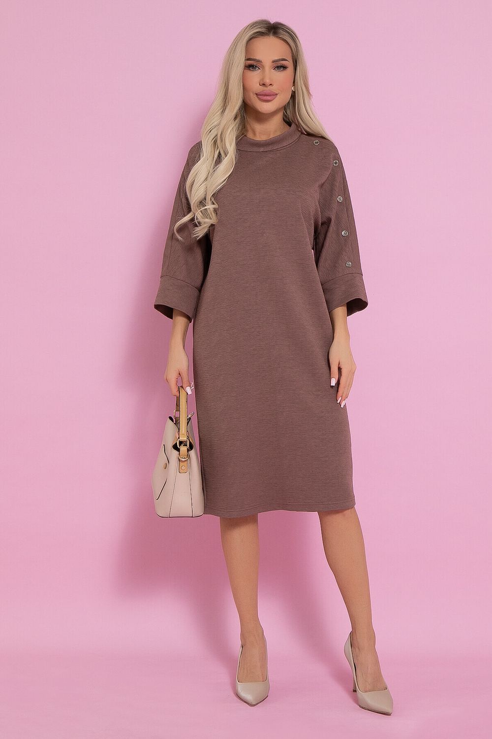 Платье Марьяна (кофе) П12807-4М LT Collection