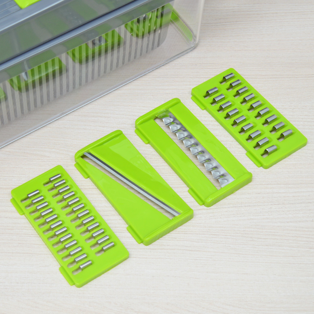 Овощерезка 14 в 1 с контейнером "TALENTIERT"