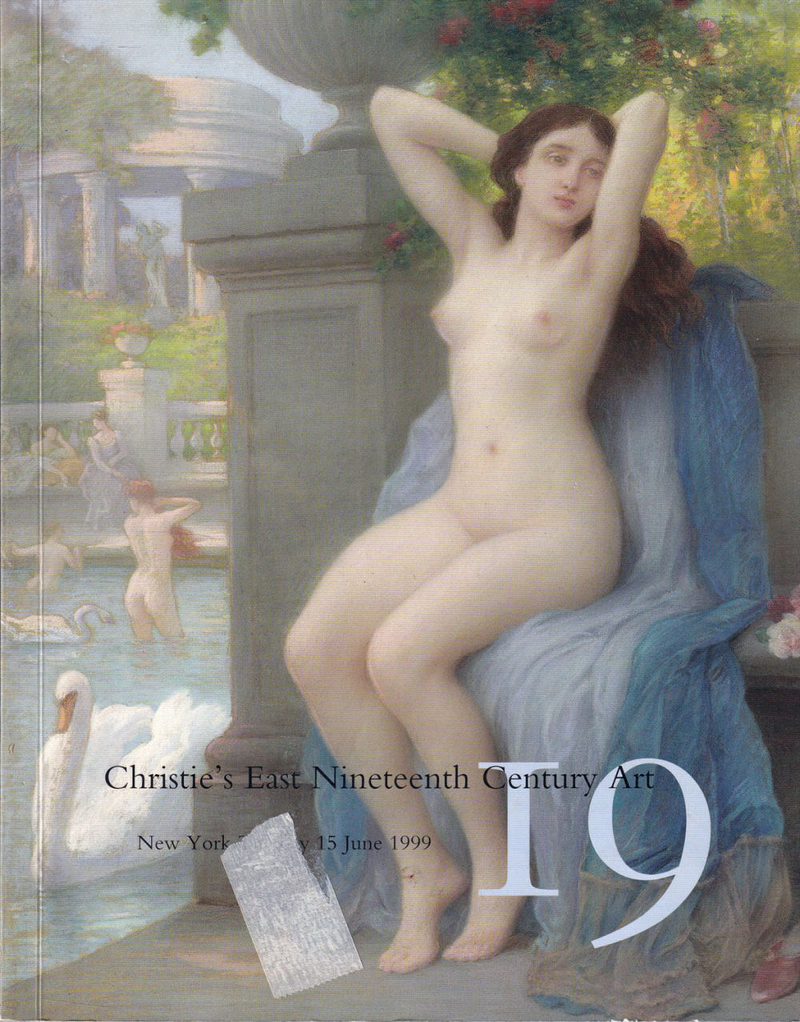 Каталог аукциона Christie's, Нью-Йорк, Искусство XIX века от 15 июня 1999 года