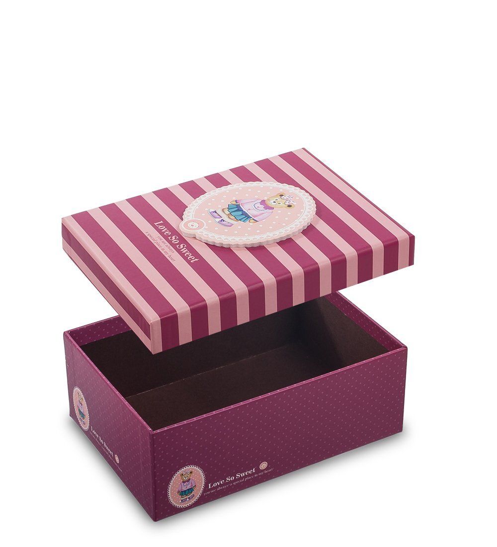 WF-08/1-B Коробка «Сладкая любовь» цв.жел./син.