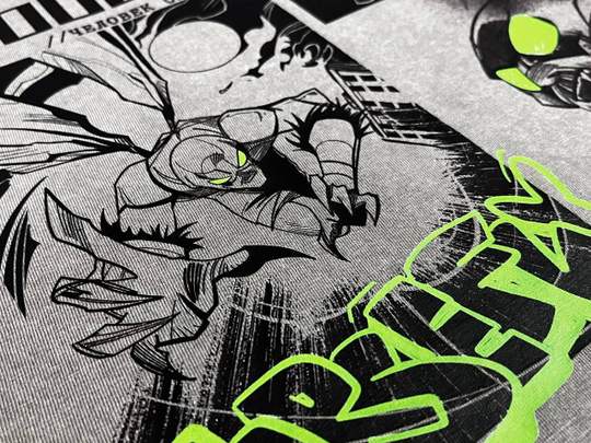 Обработка макетов Halftone