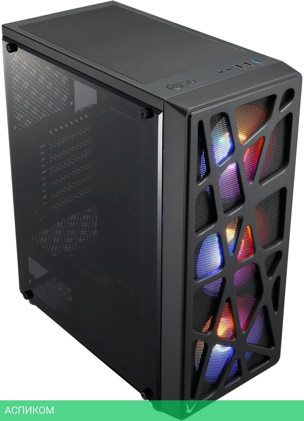 Корпус Formula V Line Mana без БП черный