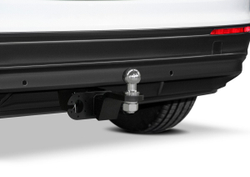 Фаркоп под квадрат c электрикой Smart для Volkswagen Tiguan II поколение 2016-2020 2020-н.в., шар E, 2000/75 кг, F.5111.002