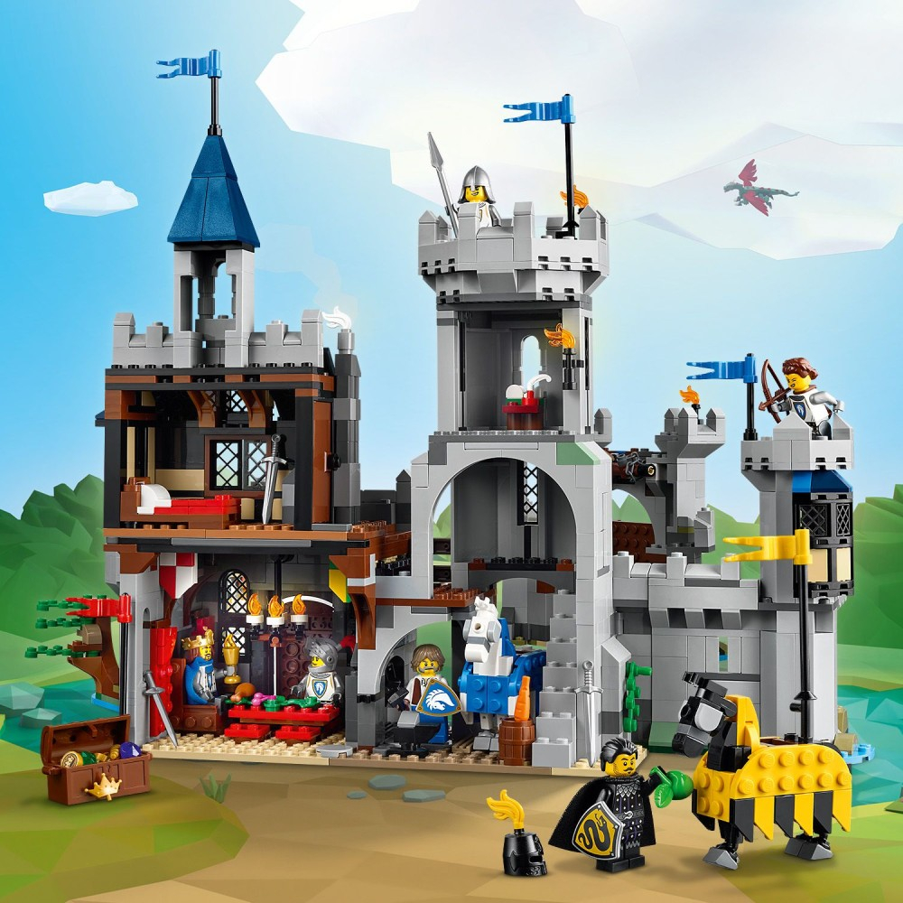 LEGO Creator - Средневековый замок рыцарей на конях 3в1 31168
